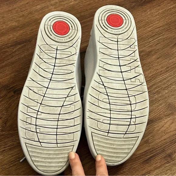 Grey FitFlop Sneakers - Size 11 - Picture 10 of 12